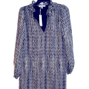 Lavender Brown Octivia Herring dress new with tags size small